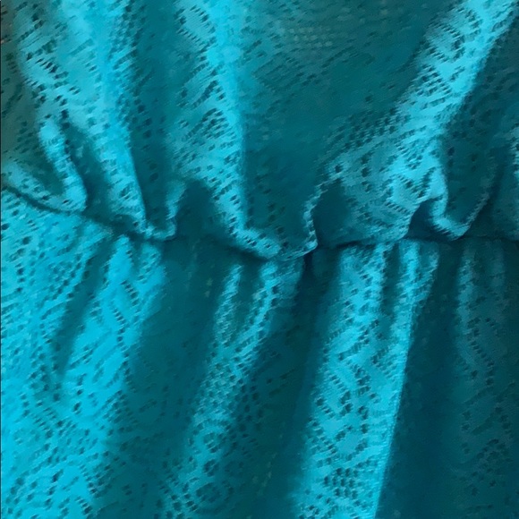 Teal dress - Picture 3 of 4